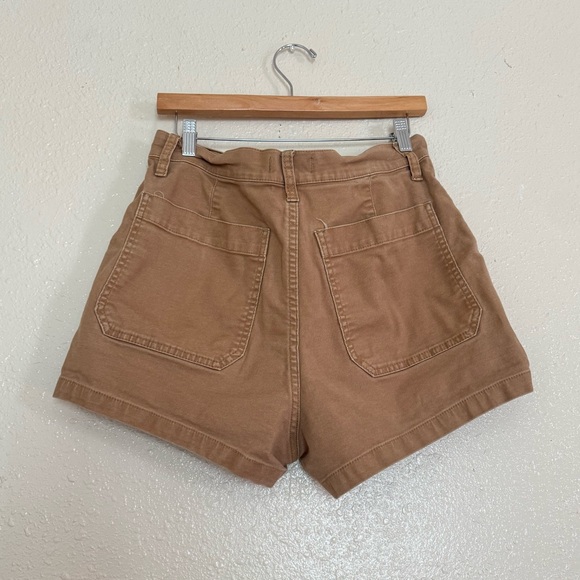 Madewell Perfect Vintage Fatigue Shorts in Camel - Picture 3 of 7